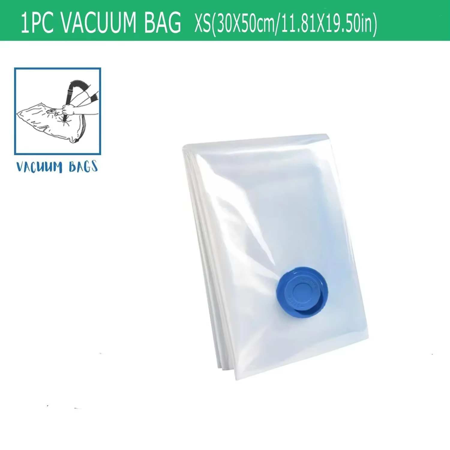 Sac de rangement sous vide pour vêtements