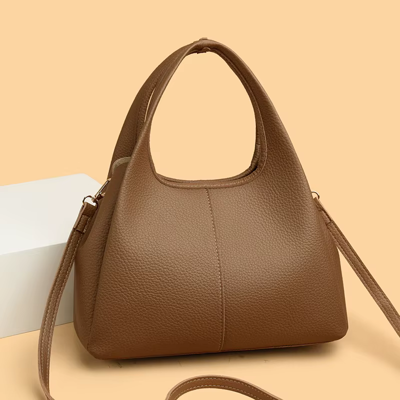 Sac à main en cuir vintage pour femme