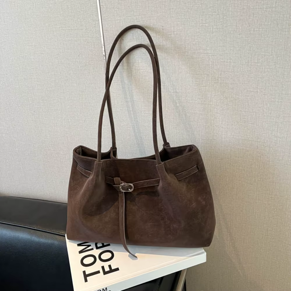 Sac à bandoulière en daim/cuir PU