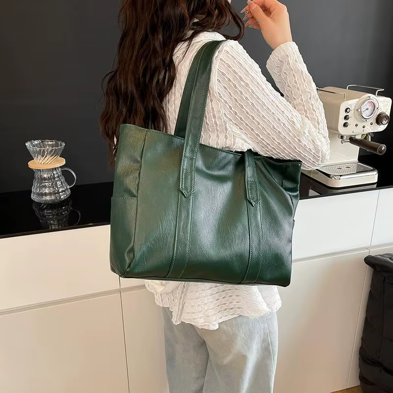 Sac à main vintage grande capacité pour femme