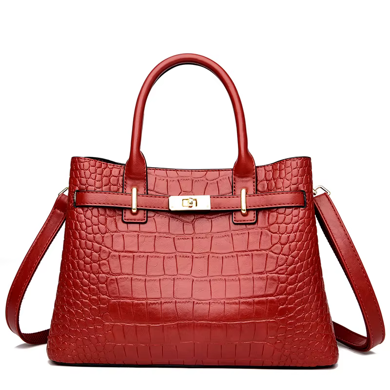 Sac à bandoulière à motif de pierre pour femmes