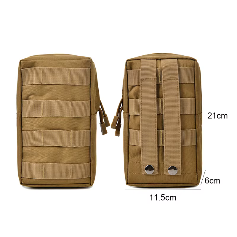 Sacs à dos de randonnée, pochette Molle d'extérieur, sac à outils EDC, sac en nylon imperméable multi-usages, petit sac universel pour la chasse et le camping