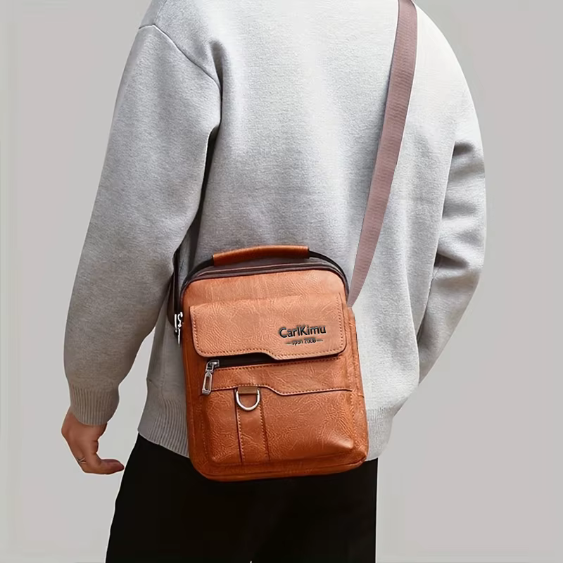 Sac messager vintage avec sangle réglable
