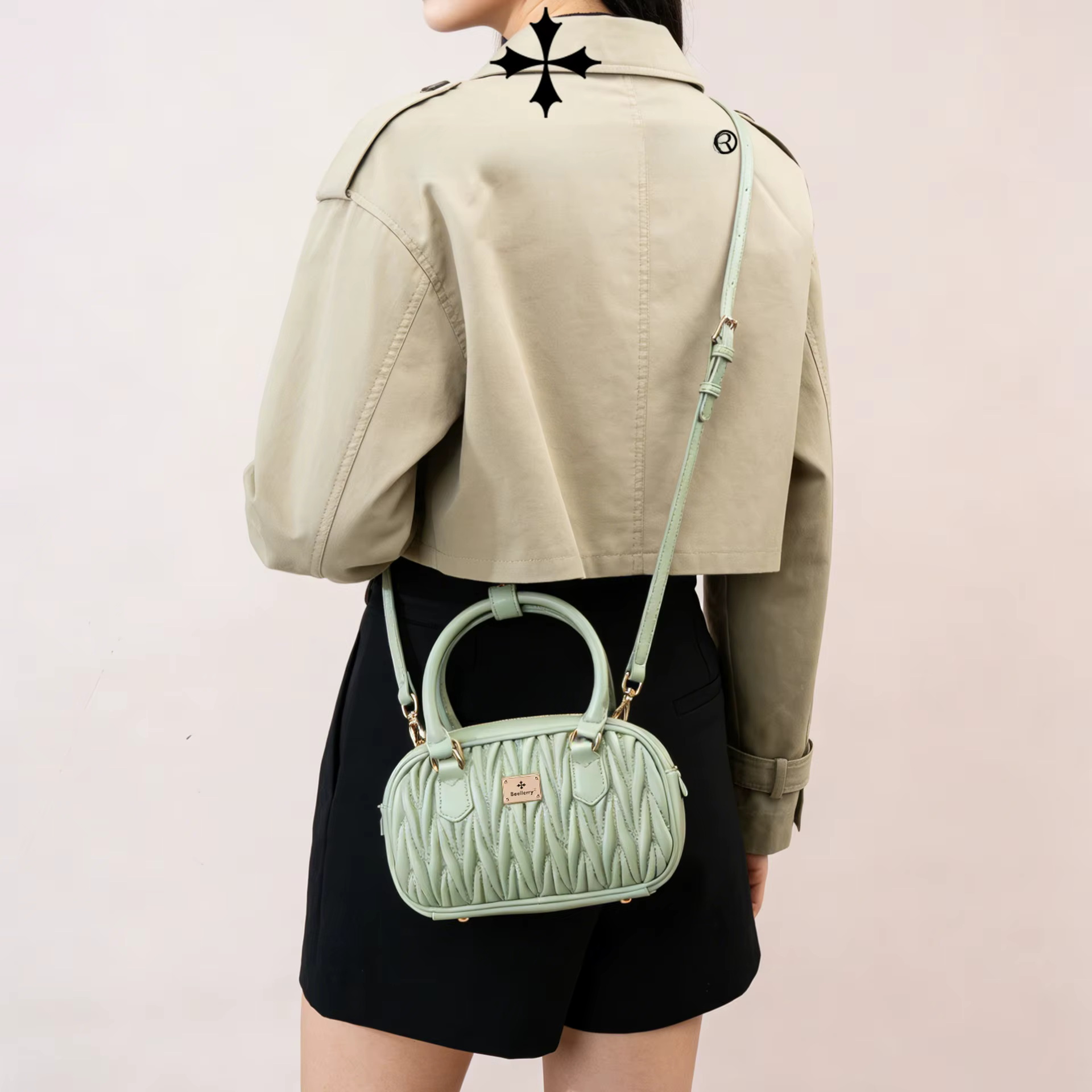 Sac à main pliable Baellerry pour femme