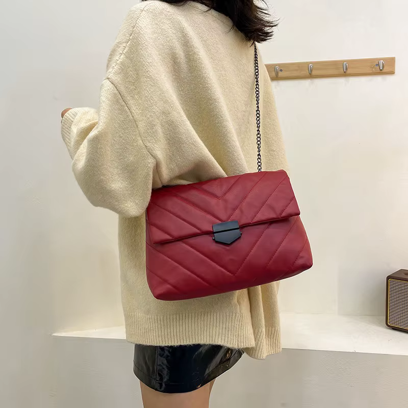 Lingge-Sac à Main à Bandoulière de Grande Capacité pour Femme
