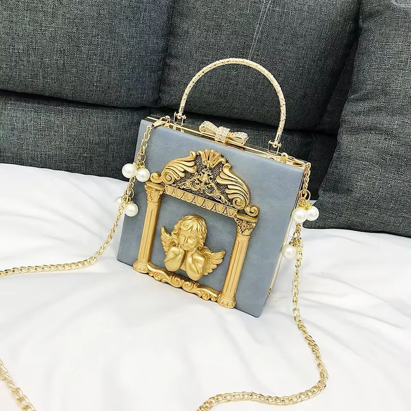 Sac à main gothique Vintage Lolita pour filles