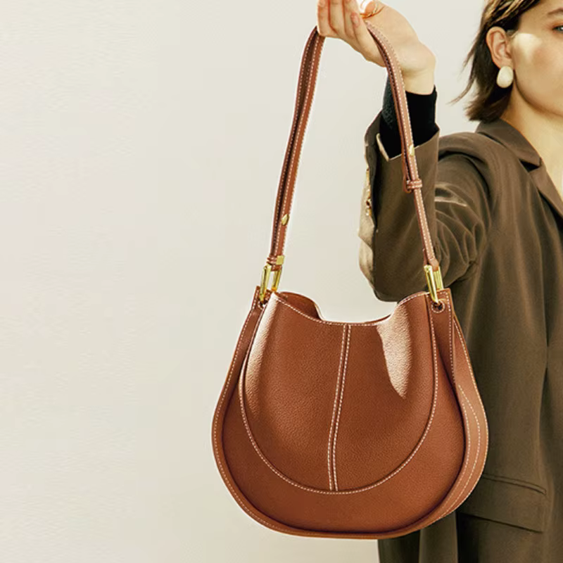 Sac en cuir souple pour femmes