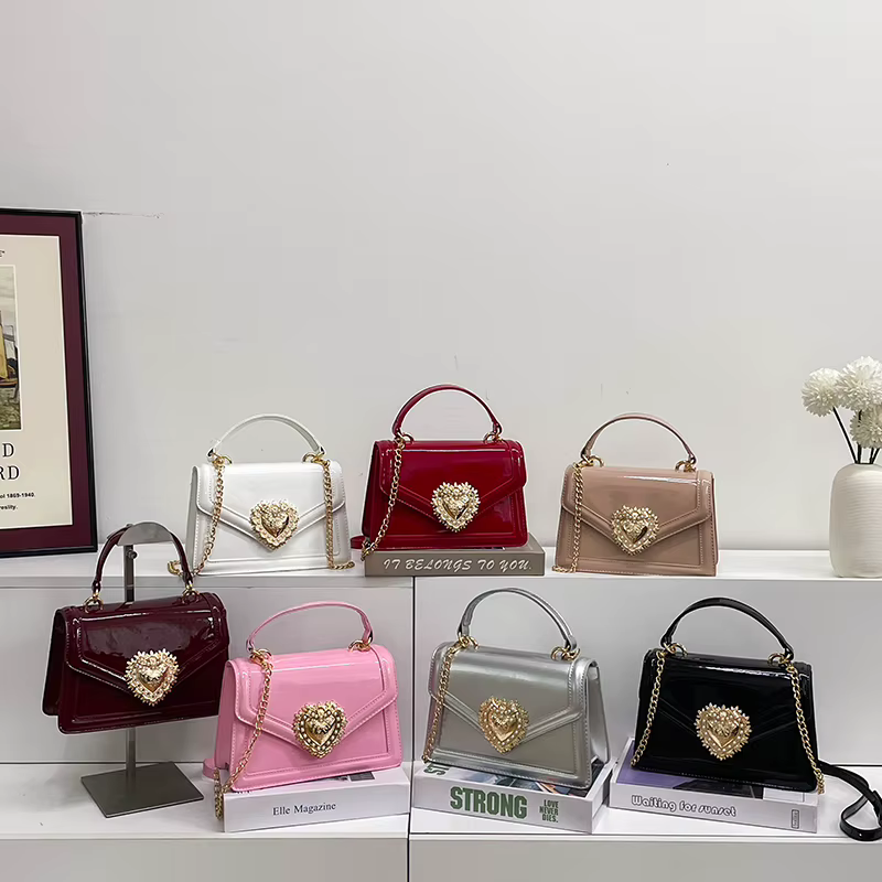 Sac de soirée de mariage rouge pour femmes