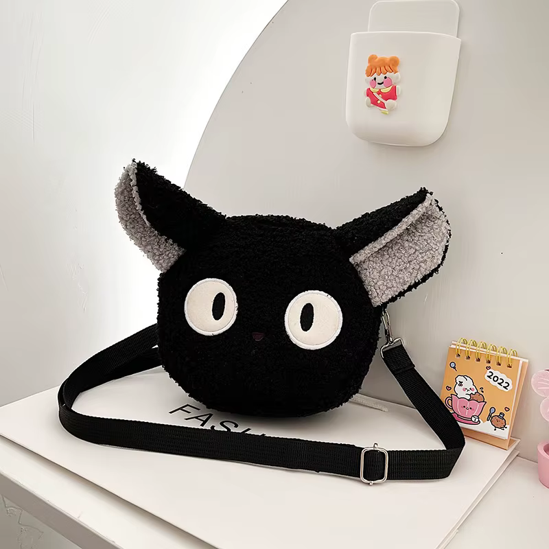 Style japonais Kawaii sac femmes dessin animé en peluche sac à bandoulière