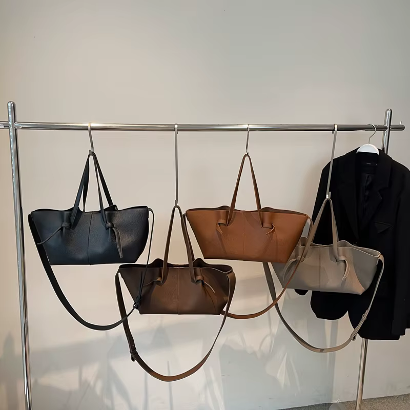 Noir décontracté doux grande capacité fourre-tout femmes sacs à main concepteur de luxe en cuir Pu sac à bandoulière