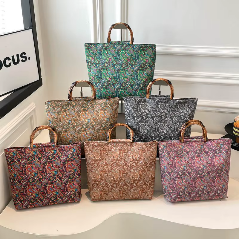 Sac à main bohème à imprimé floral