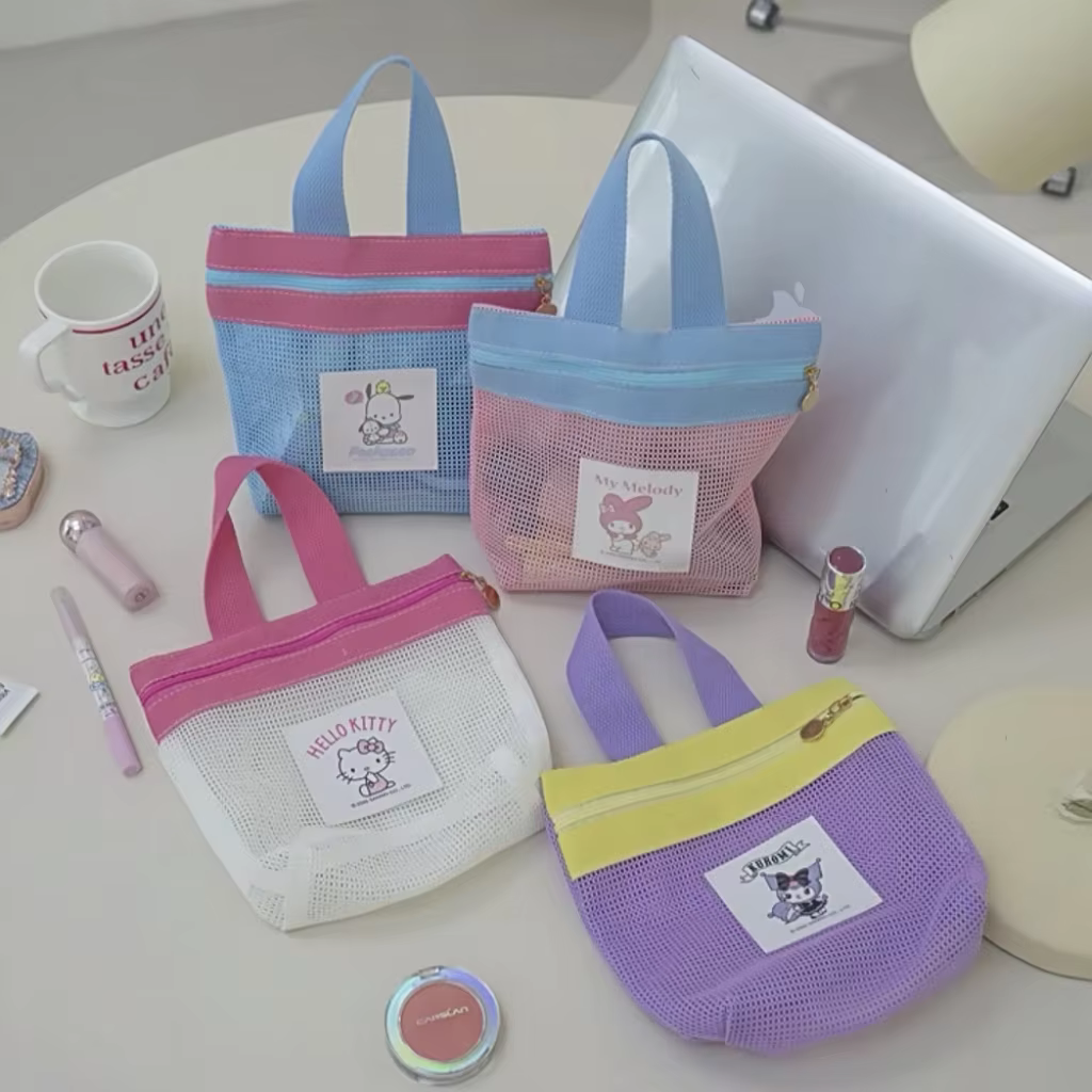 Sac en maille Sanrio Hello Kitty