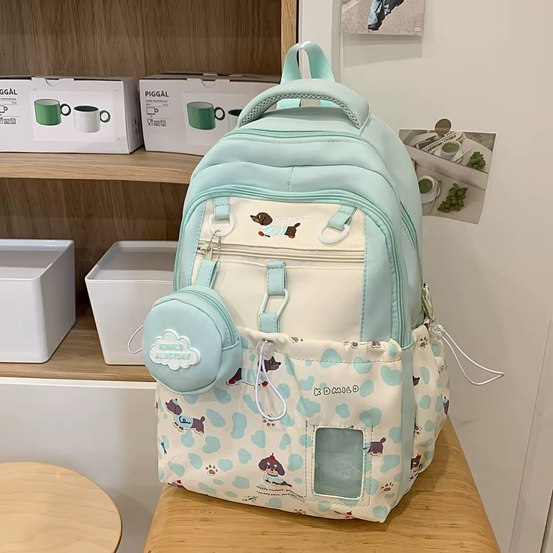Sac à dos tendance style universitaire pour adolescentes