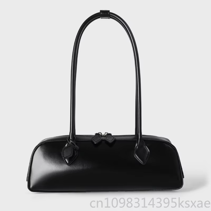 Sac à bandoulière pour femme en cuir véritable grande capacité, style minimaliste coréen, rouge, pour mariage