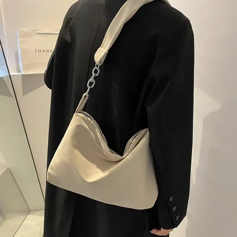 Sac à Main à Bandoulière Noir pour Femme et Fille