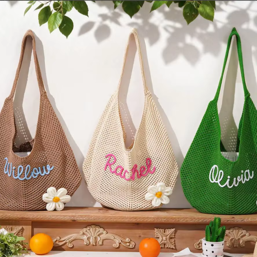 Sac de plage personnalisé avec nom