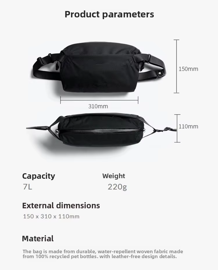 Bellroy 7L Sac bandoulière mini léger