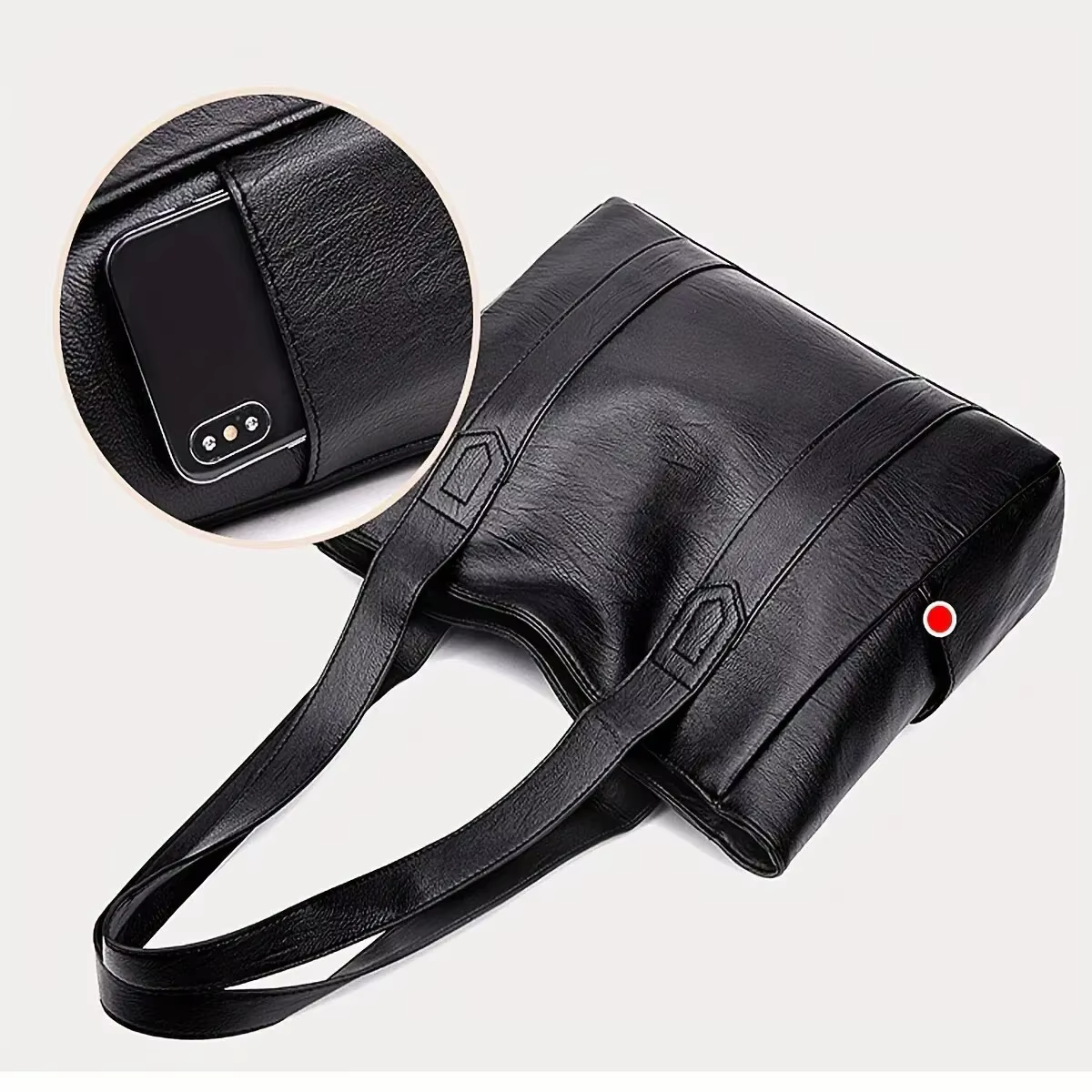 Grand sac fourre-tout Vintage de capacité 2025