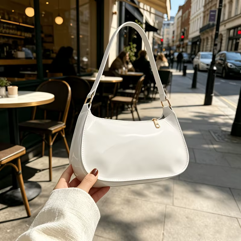 Sac à bandoulière géométrique