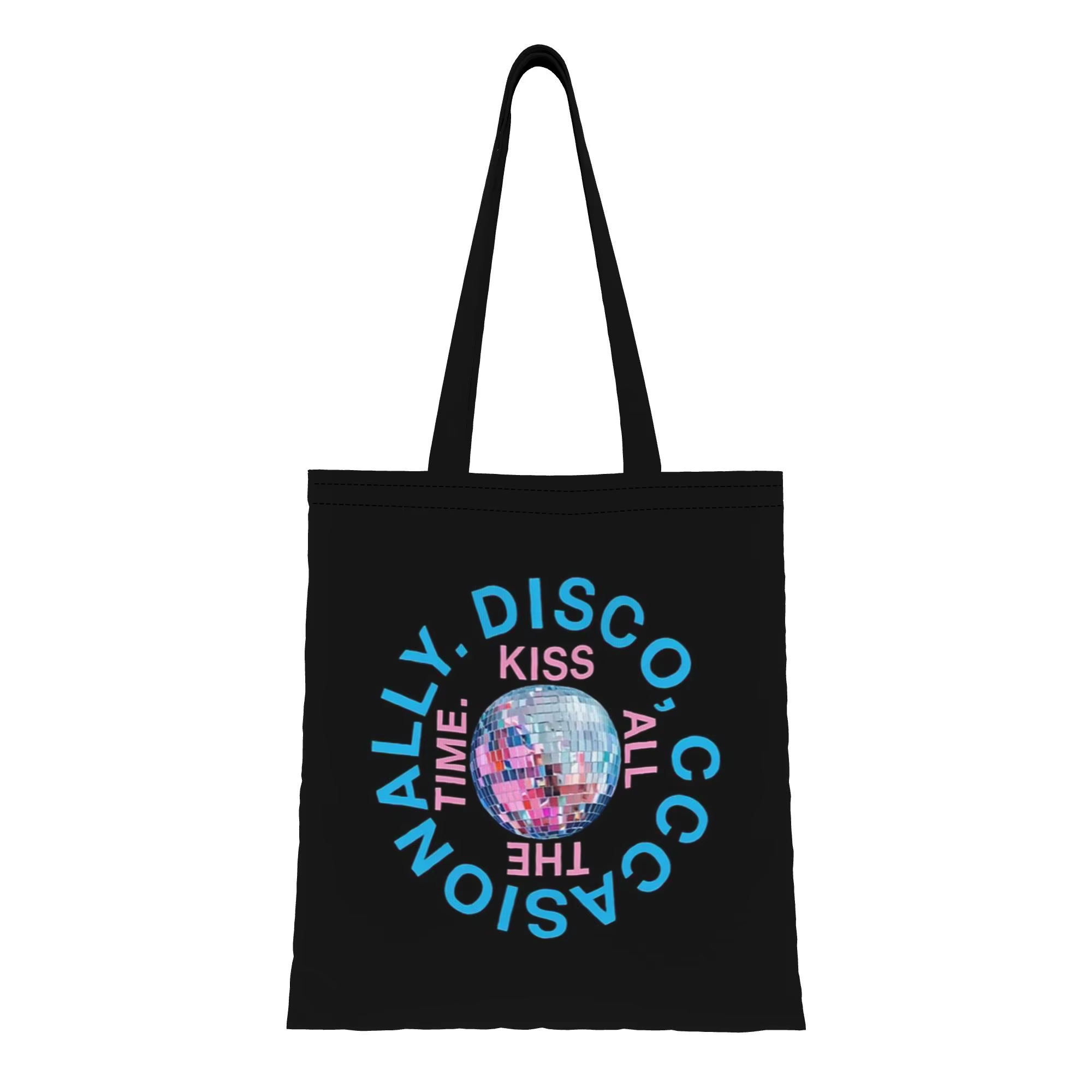 Sac fourre-tout en toile ita bag grande capacité style Harry Kiss All The Time Disco occasionnel