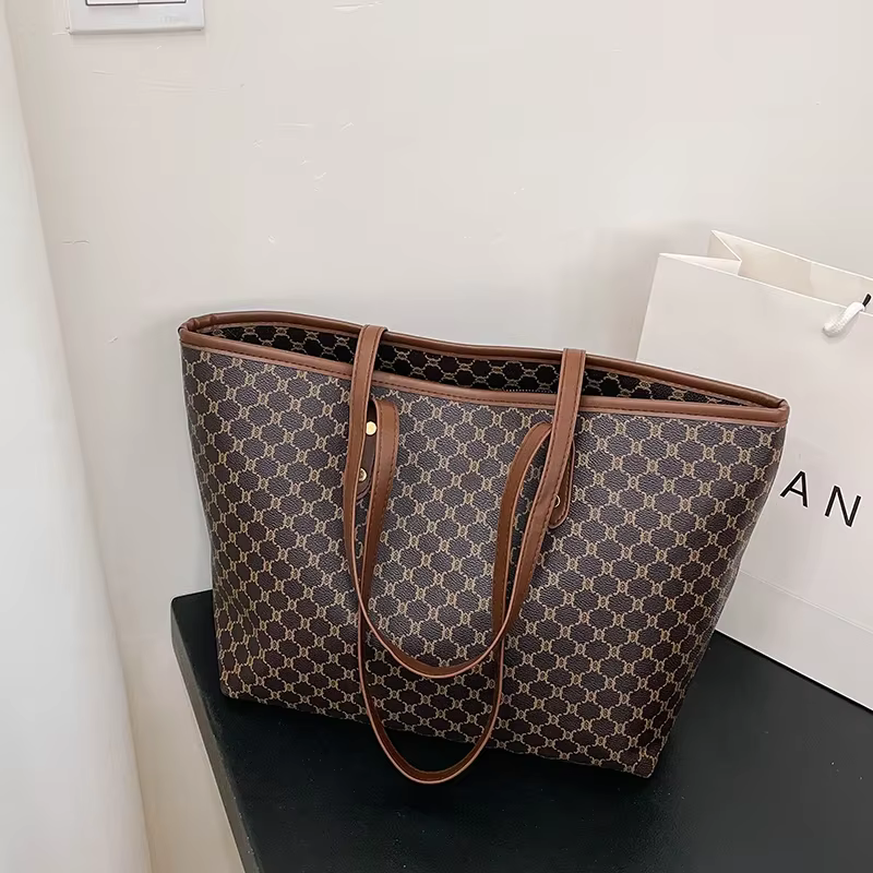 Sac à langer de luxe en cuir pour femme