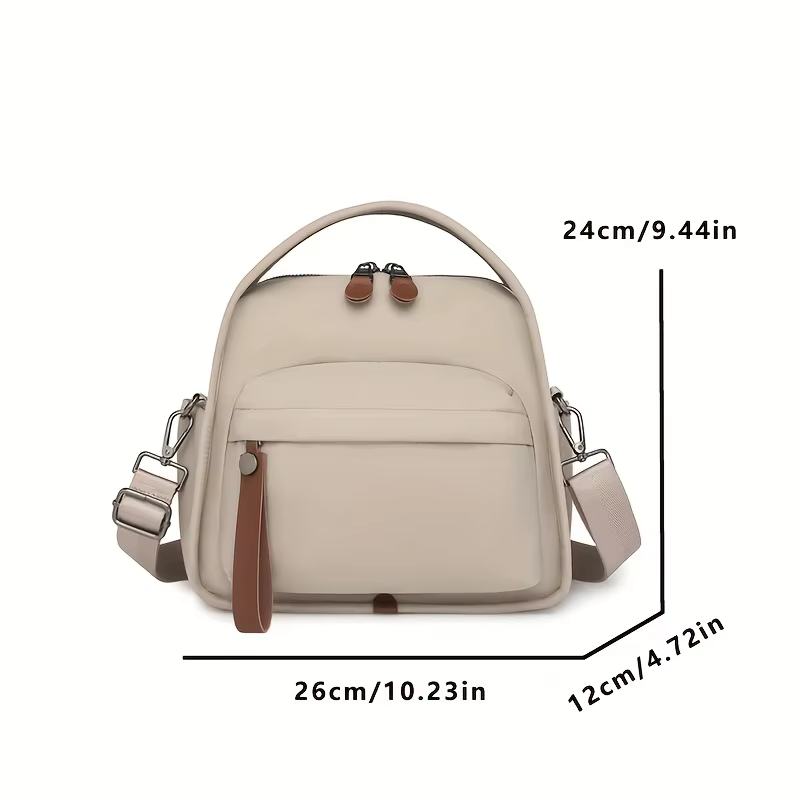Sac à bandoulière Simple à poches multiples pour femmes