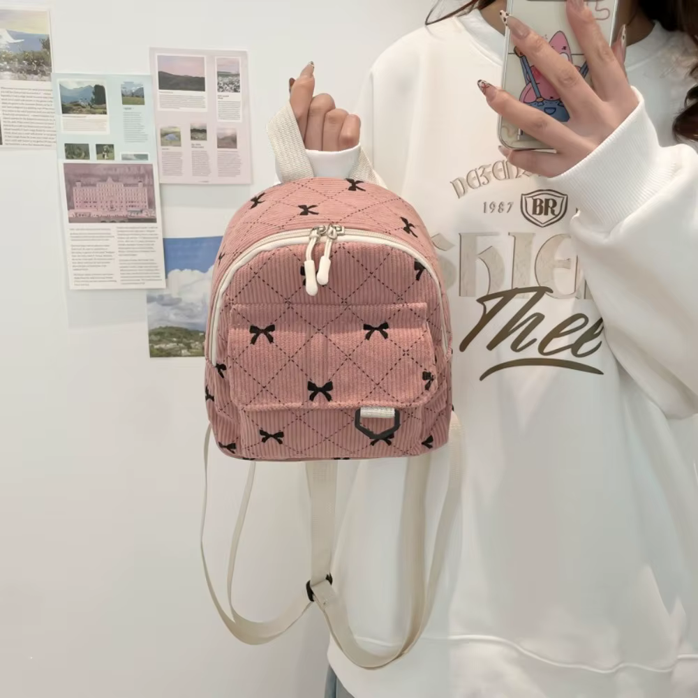 Mini sac à dos imprimé Bowvétérans t doux