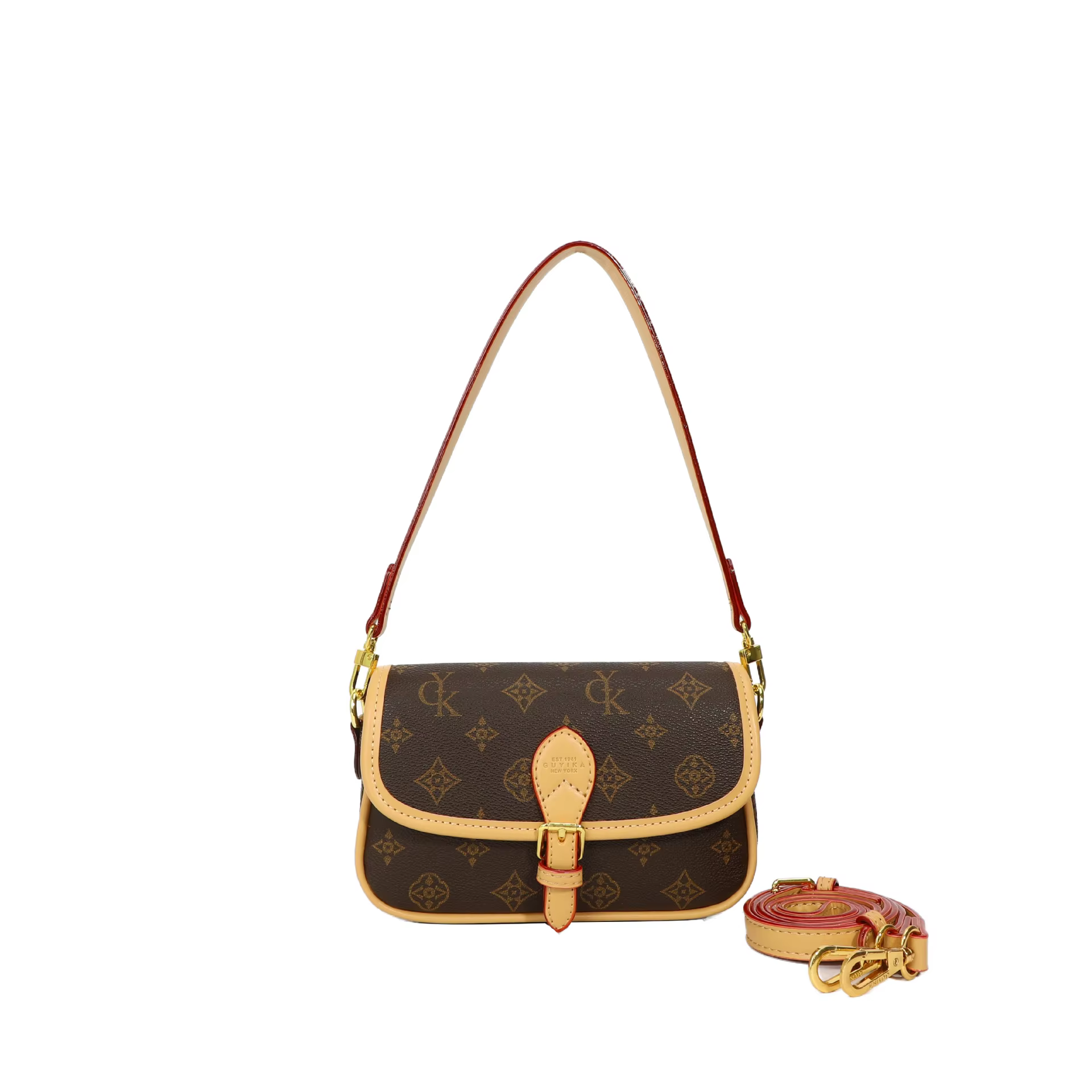 Sac carré tendance à imprimé floral pour femme