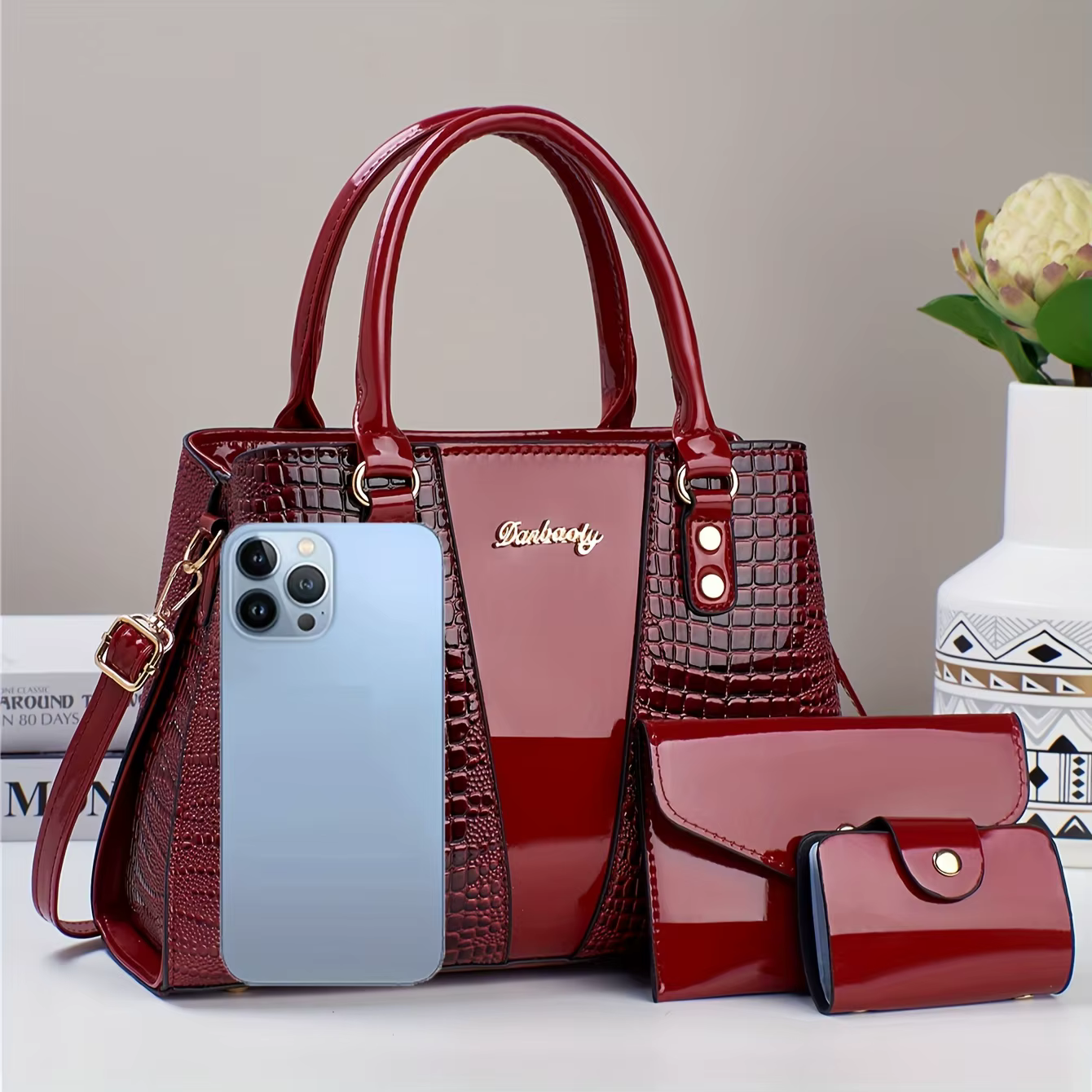 Ensemble de sacs à main de luxe 3 pièces