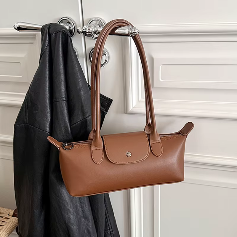 Sac à main marron grande capacité pour femme