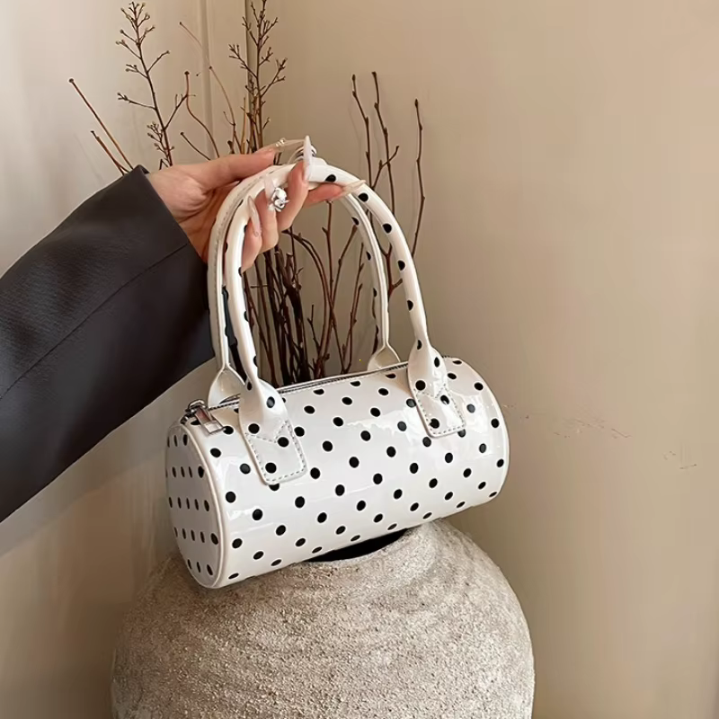 Sac à bandoulière pour femmes en forme de baril