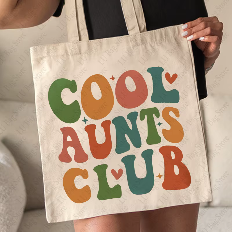 Sac fourre-tout en toile réutilisable