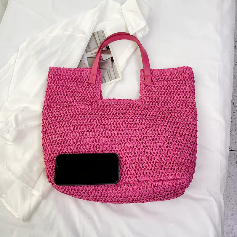 Sac à main en paille pour femmes