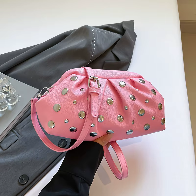 Mode Hobo sac de luxe concepteur sac à main plissé nuage sac marque embrayages pince sac