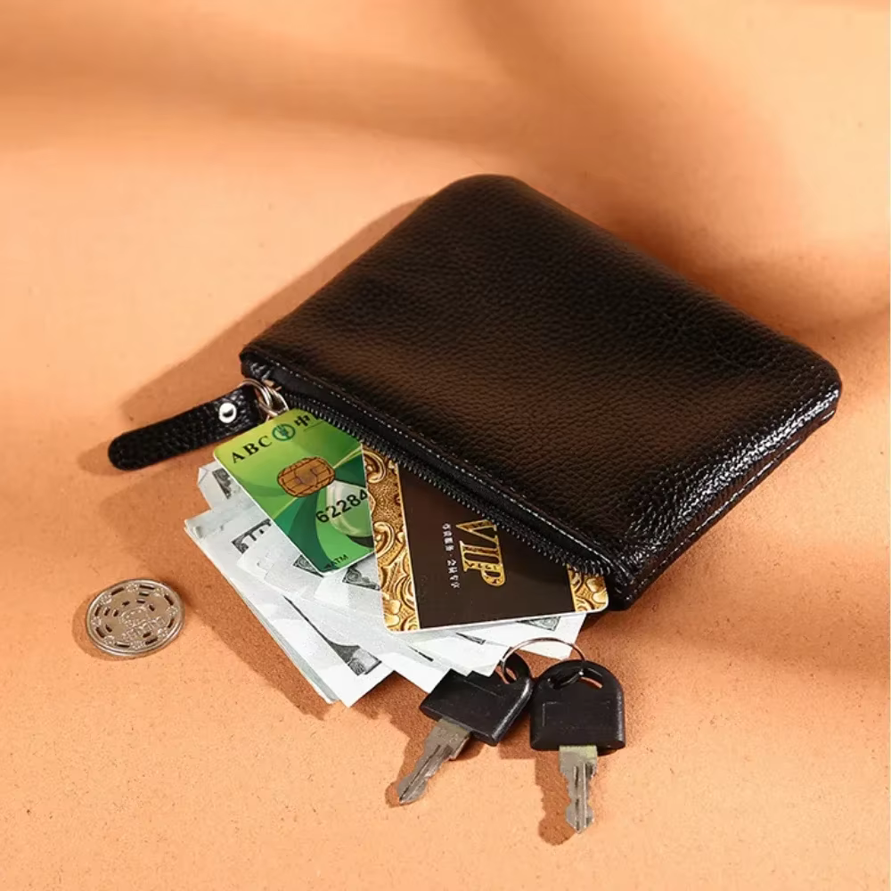 Nouveau Mini portefeuille marque de luxe concepteur femmes porte-monnaie rouge noir femme en cuir PU porte-clés pochette petite dame sac à main