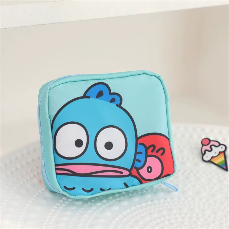 Nouvelle Pochette de Rangement Portable pour Serviettes Hygiéniques Keroppi