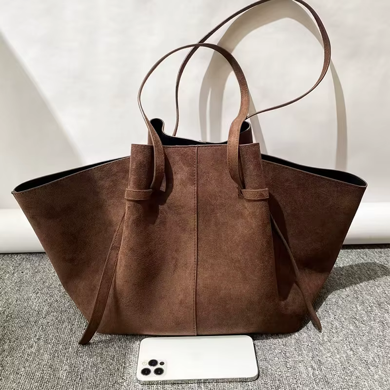Sac fourre-tout de luxe en cuir PU pour femmes