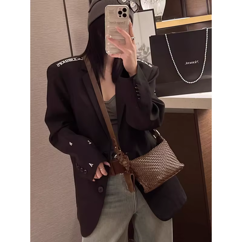 Sac Moon pour femmes, nouveau sac tissé