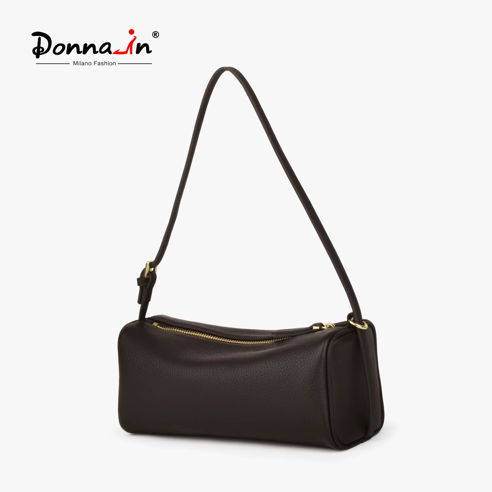Sac à main Donna-in en cuir de veau pleine fleur pour femme