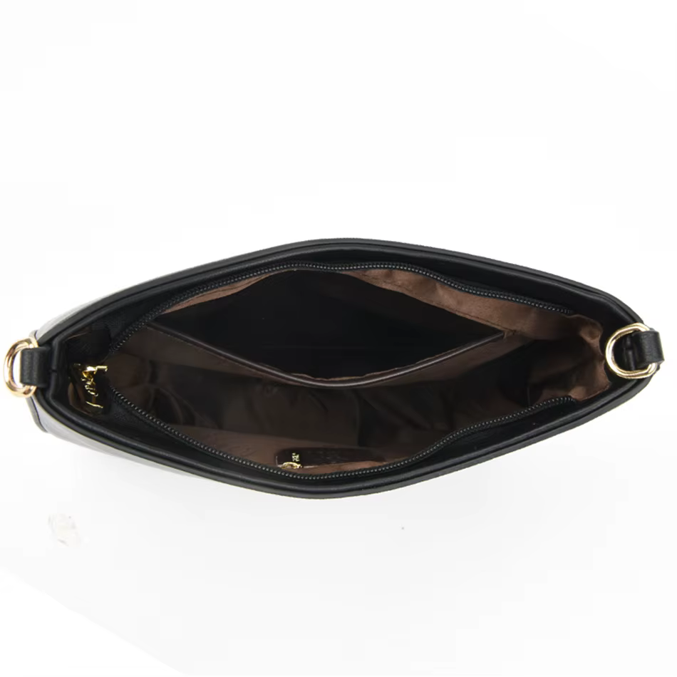 Sac à bandoulière en cuir Bergame pour femme