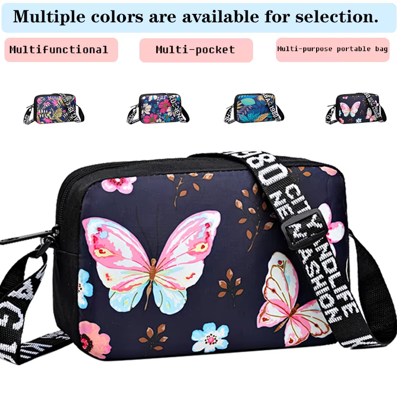 Sac à bandoulière Chic et élégant à motif Floral