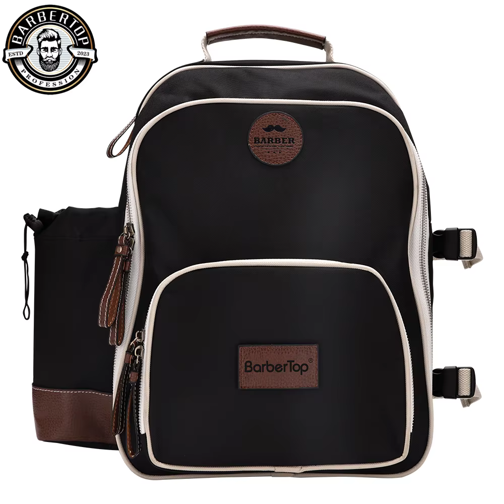 Sac à dos de rangement de grande capacité pour coiffeur