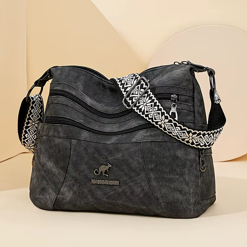 Sacs à bandoulière en tissu Denim pour femmes