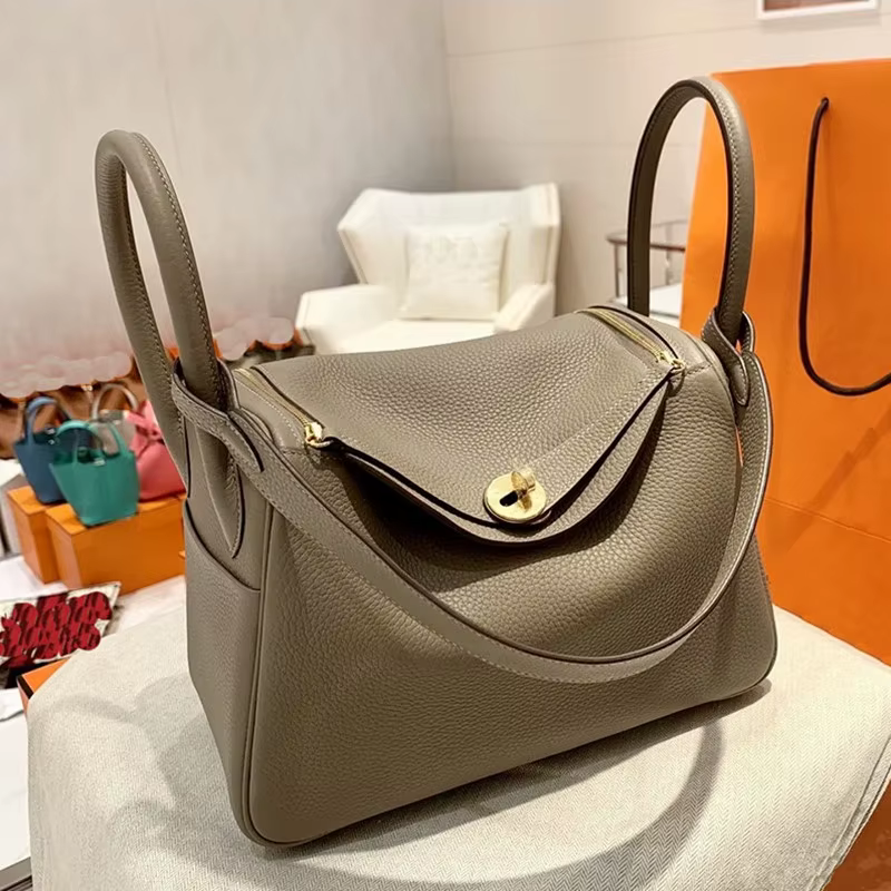 Sac à bandoulière mini en cuir véritable Lindi pour femme