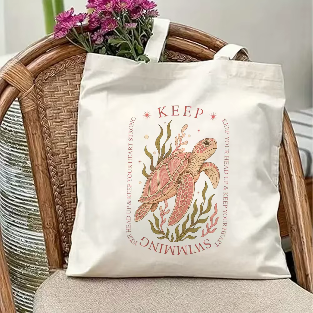 Sac fourre-tout vintage Ibiza en toile