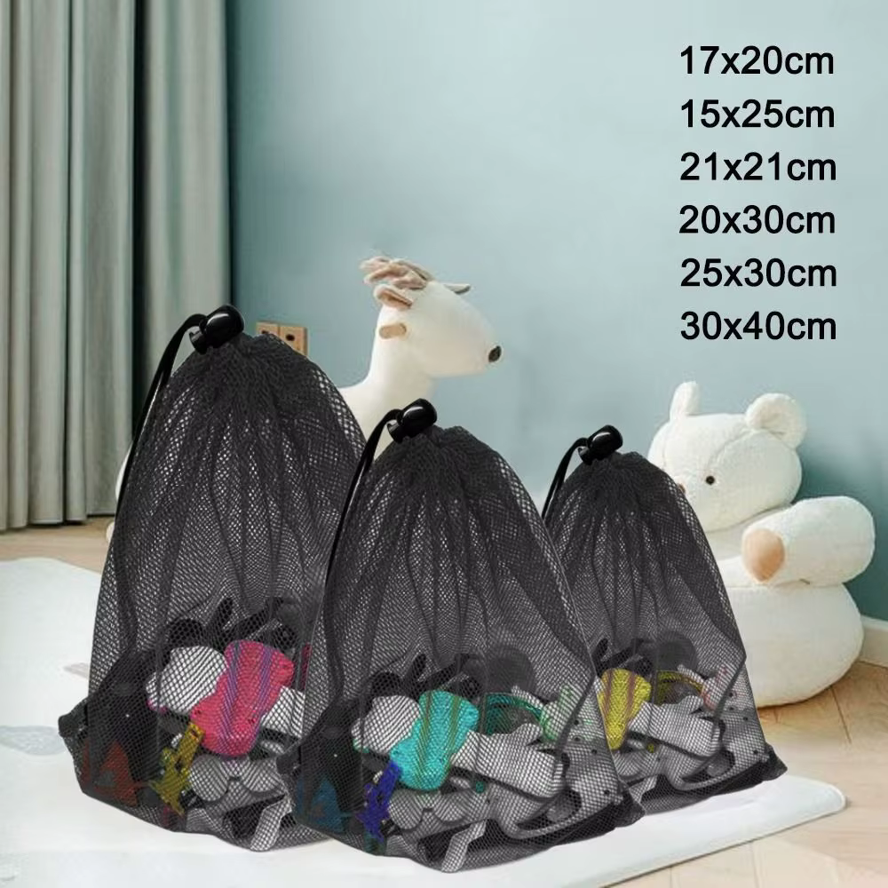 Sac à illant Respirant Portable en Nylon Noir