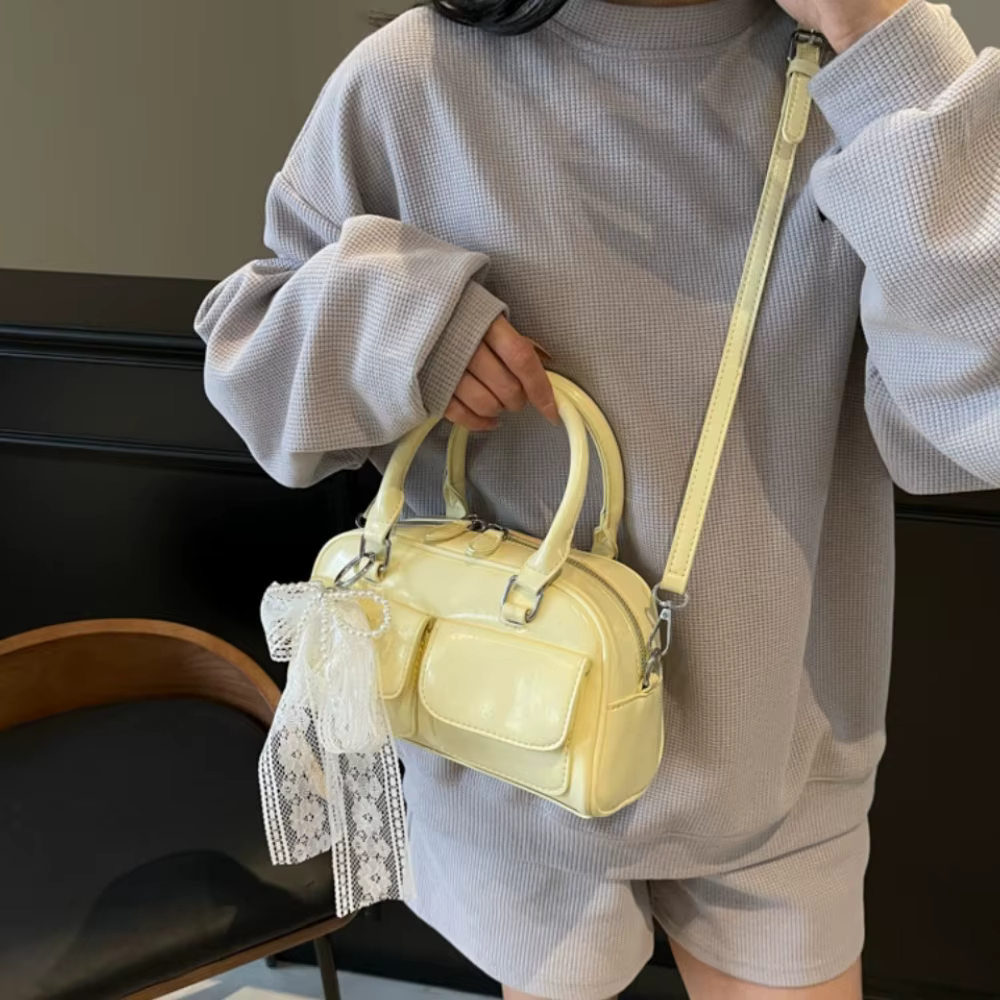 Dames sac à bandoulière mode tout populaire décontracté doux dentelle Ballet Style Design sens du printemps et de l'été nouvelle épaule Ba