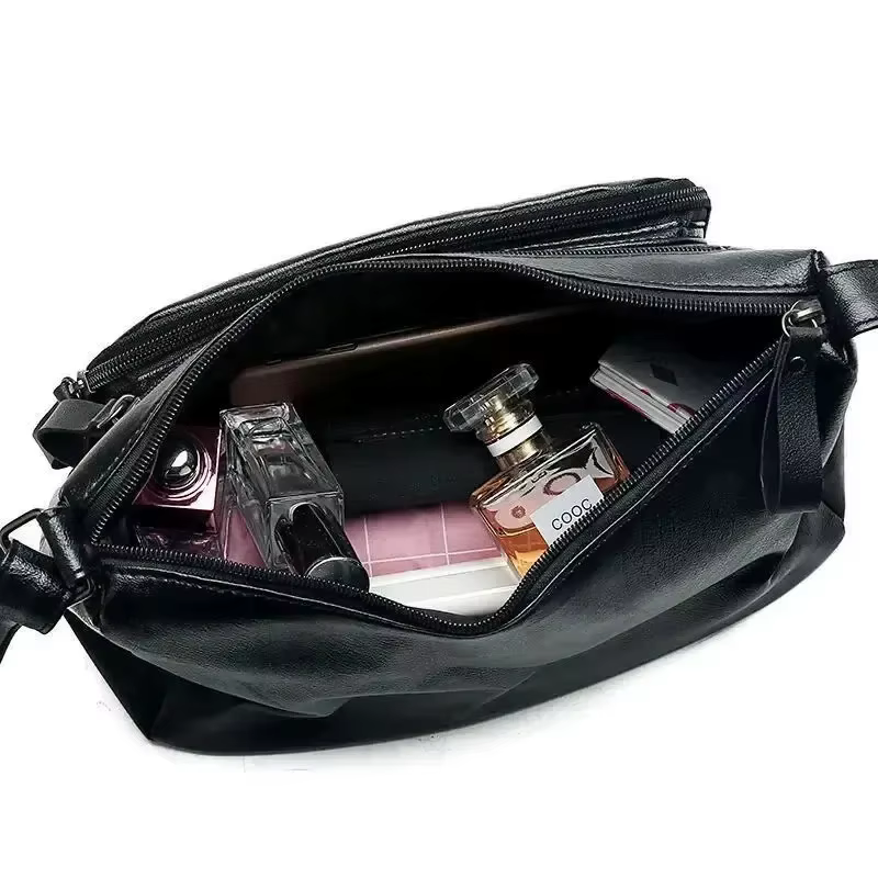 Sac à bandoulière multicouche léger pour femmes