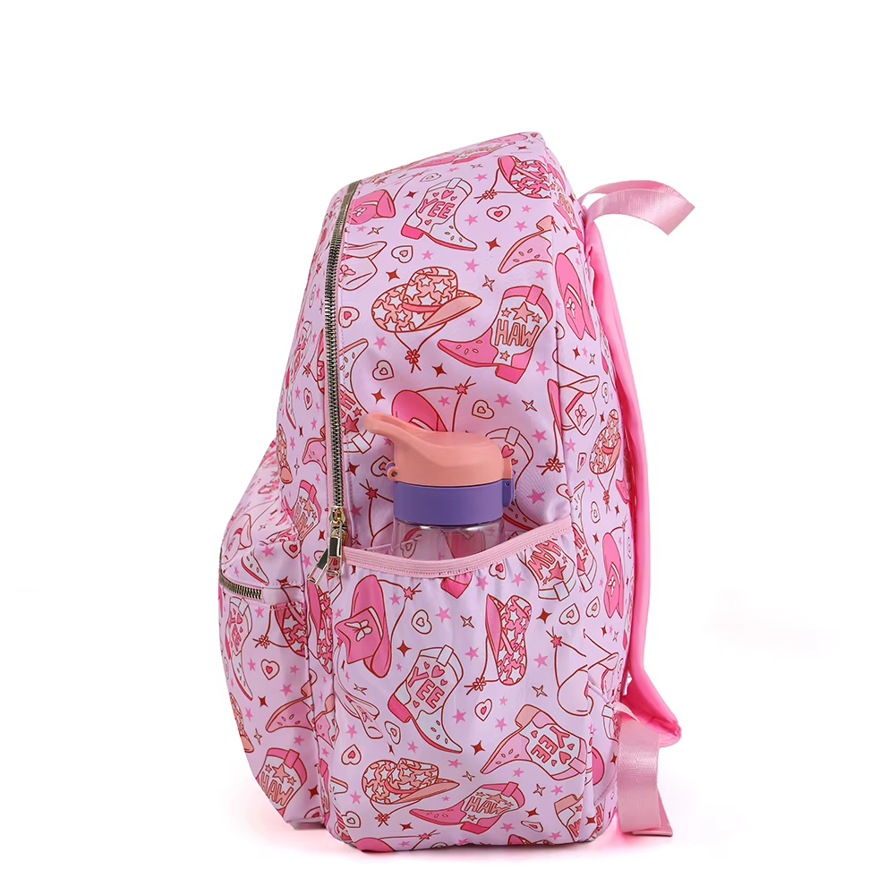 Sac à dos en Nylon rose West Cowboy pour filles