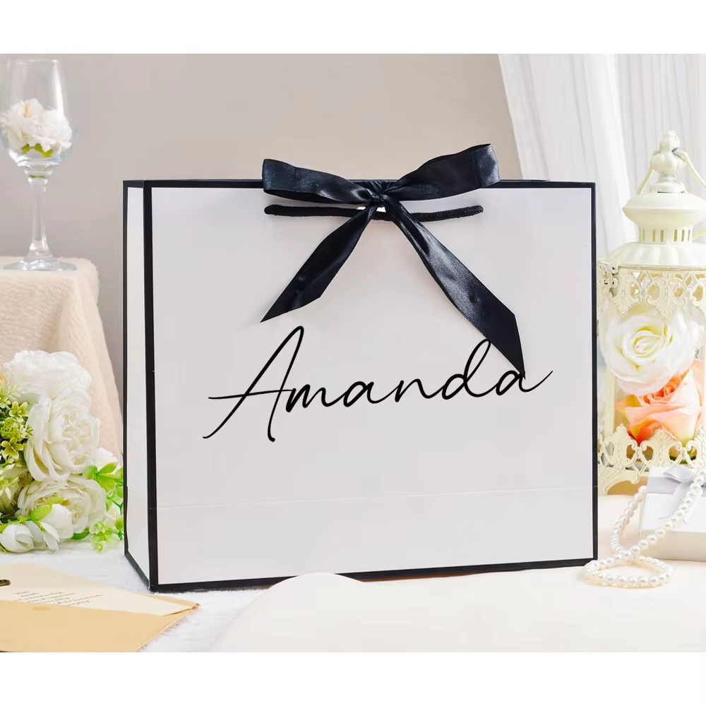 Sac cadeau personnalisé avec nom
